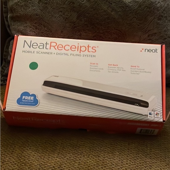 Office Neatreceipts Neat Receipt Receipts Mobile Scanner Digital